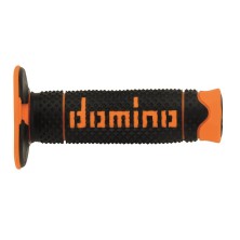 DOMINO DSH OFF ROAD GRIPS BLACK - ORANGE A26041C4540