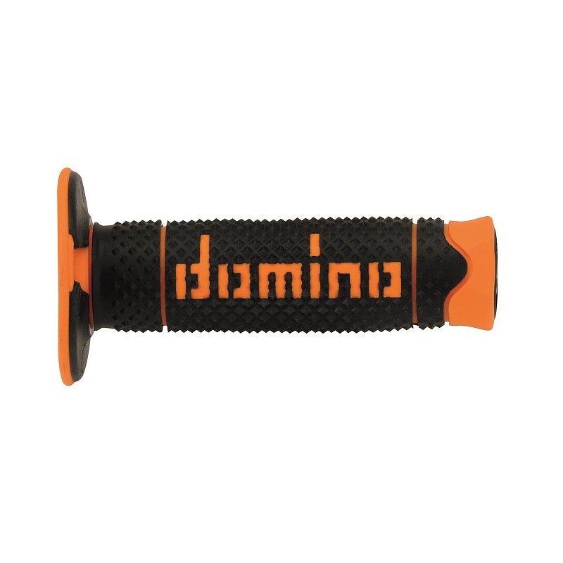 DOMINO DSH OFF ROAD GRIPS BLACK - ORANGE A26041C4540