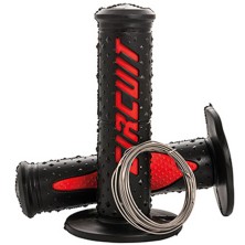 CIRCUIT EQUIPMENT CIRCUIT ELEKTRA GRIPS BLACK-RED MA008215