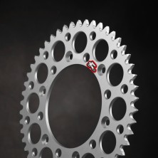 RENTHAL ALUMINUM 121U-428 SELF-CLEANING REAR SPROCKET