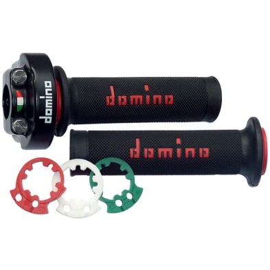 DOMINO PUÑO GAS RAPIDO XM2 + CABLES DUCATI