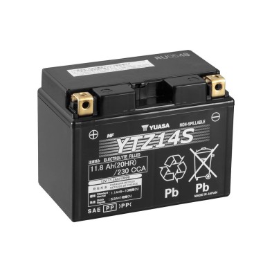 YUASA YTZ14S WET BATTERY