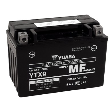 YUASA BATERIA YTX9 WET