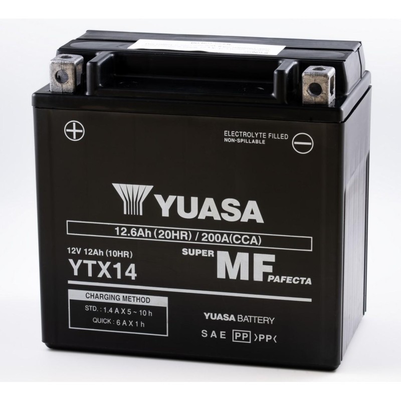 YUASA BATTERY YTX14 WET