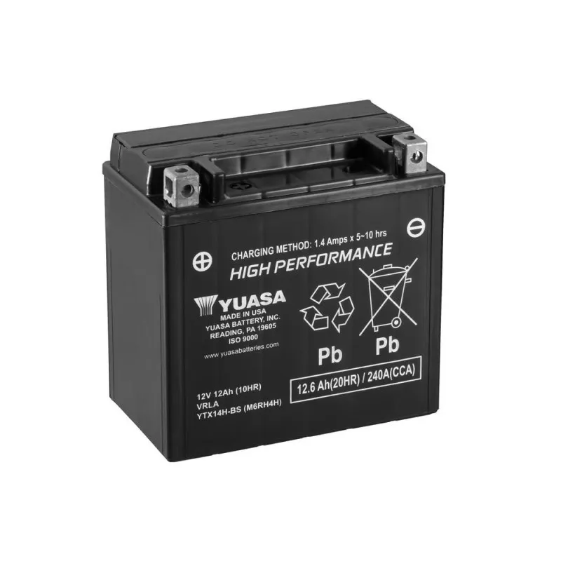 YUASA BATTERY YTX14H-BS