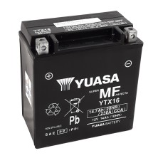 YUASA YTX16 WET BATTERY