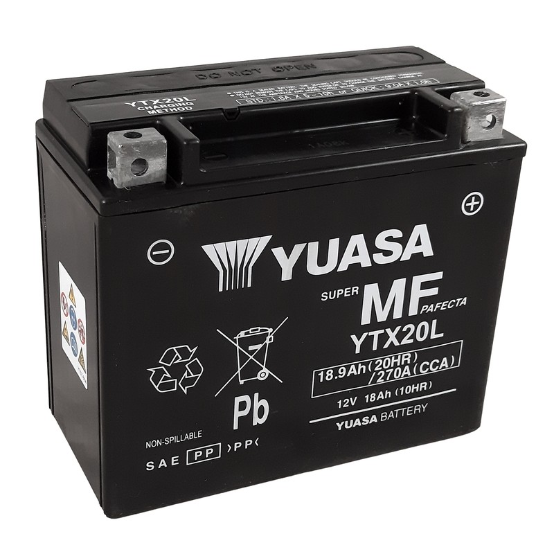 YUASA YTX20L WET BATTERY