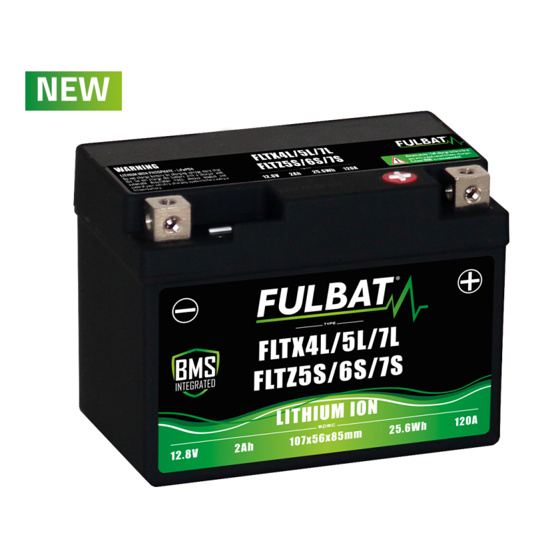 FULBAT BATERIA DE LITIO FLTX4L/5L/7L - FLTZ5S/6S/7S