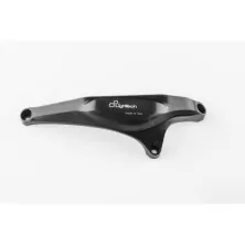 Aluminium alternator cover left side - ECPDU001NER / BLACK Mate DUCATI