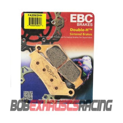 EBC JUEGO DE PASTILLAS DELANTERAS PARA DOS DISCOS BMW F800 GS/ADVENTURE 2008-18