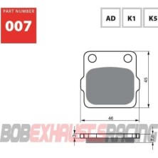 GOLDFREN PASTILLA FRENO S3 RACING - 007