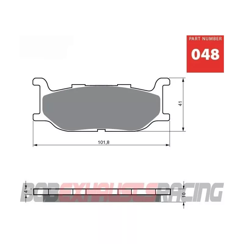 GOLDFREN PASTILLA FRENO S3 RACING - 048