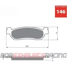 GOLDFREN PASTILLA FRENO S3 RACING - 146